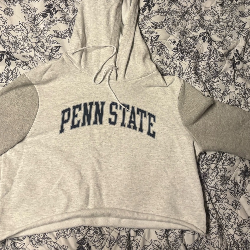 League Gray and White Hoodie women’s